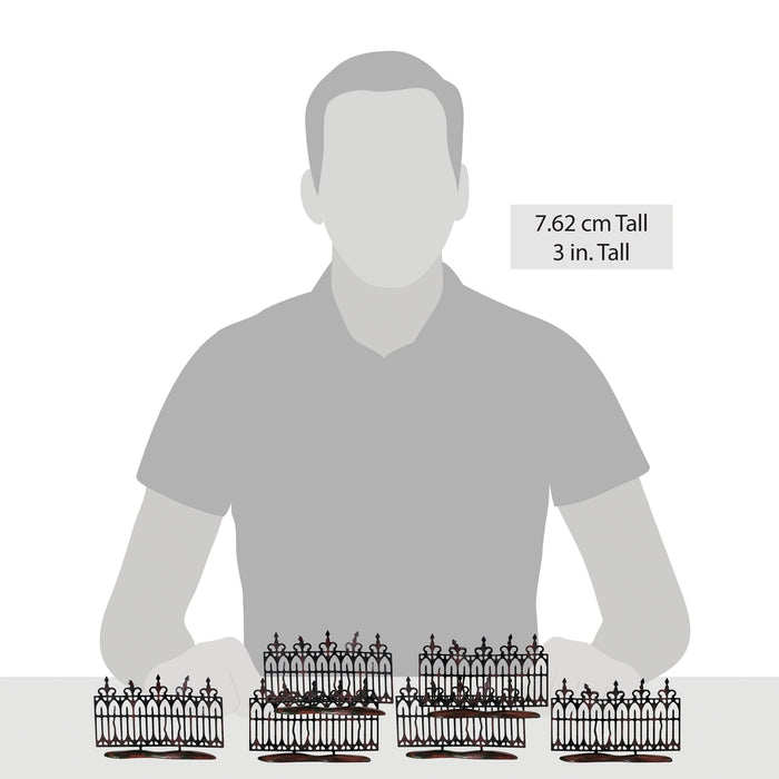 Spooky Wrought Iron Fence