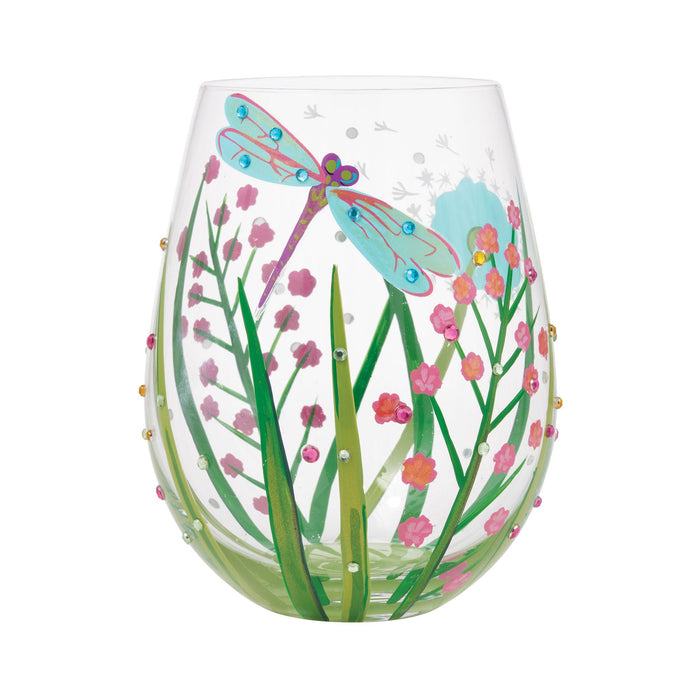 Stemless Glass Dragonfly