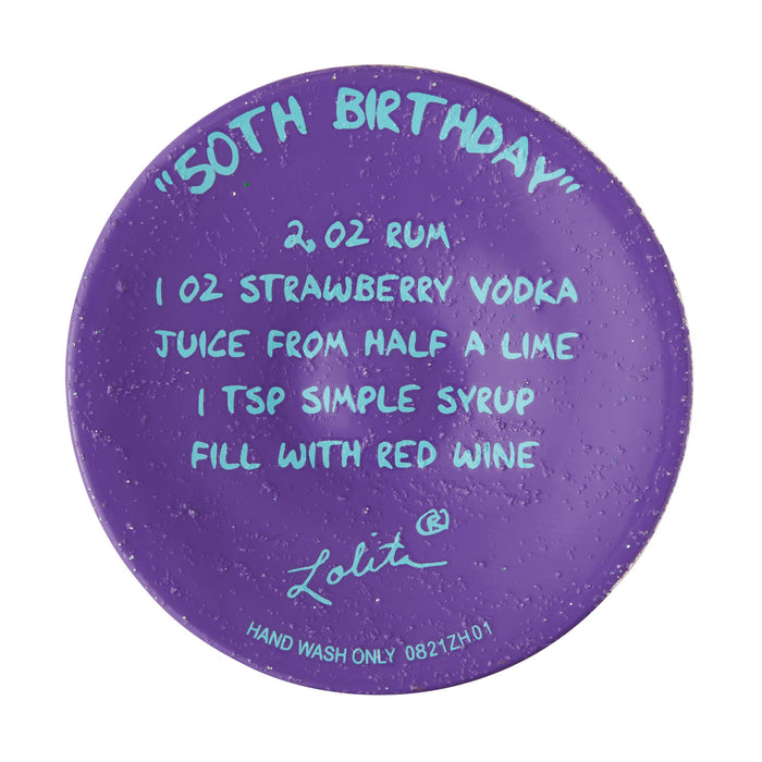 Wine Glass Happy 50th Birthday