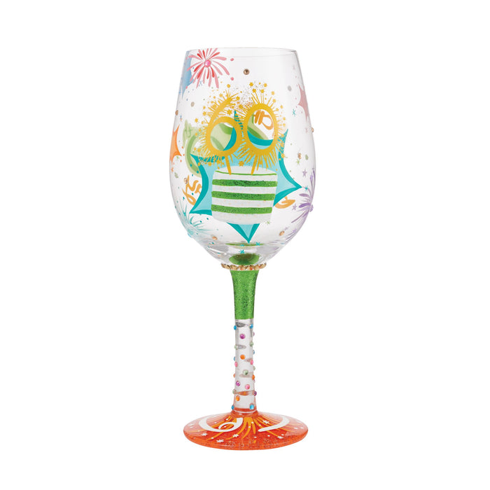Wine Glass Happy 60th Birthday