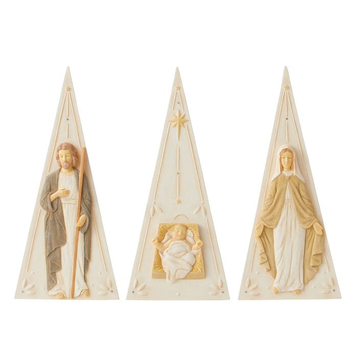 Nativity pyramid figurine set