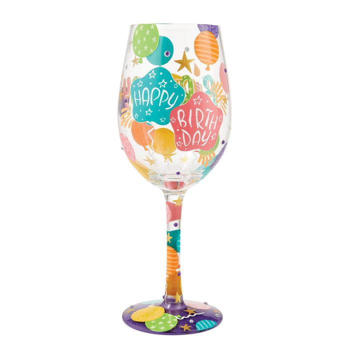 Birthday Girl Wine Glass