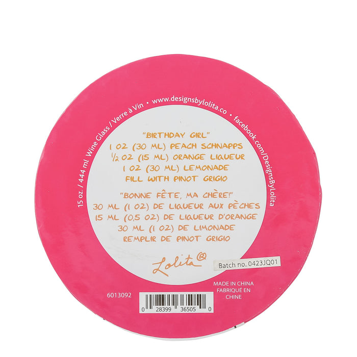 Birthday Girl Wine Glass