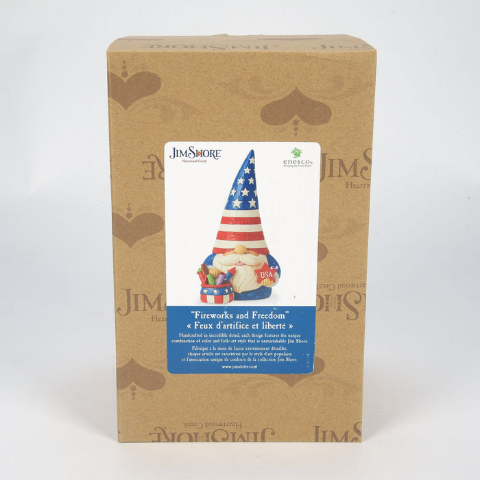 Patriotic Gnome Fireworks Fig