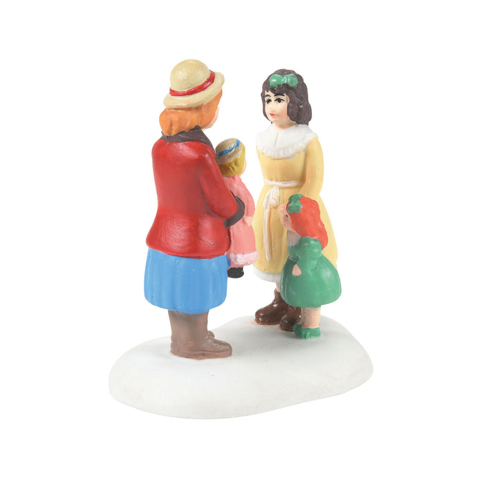 Girls With Their Dolls