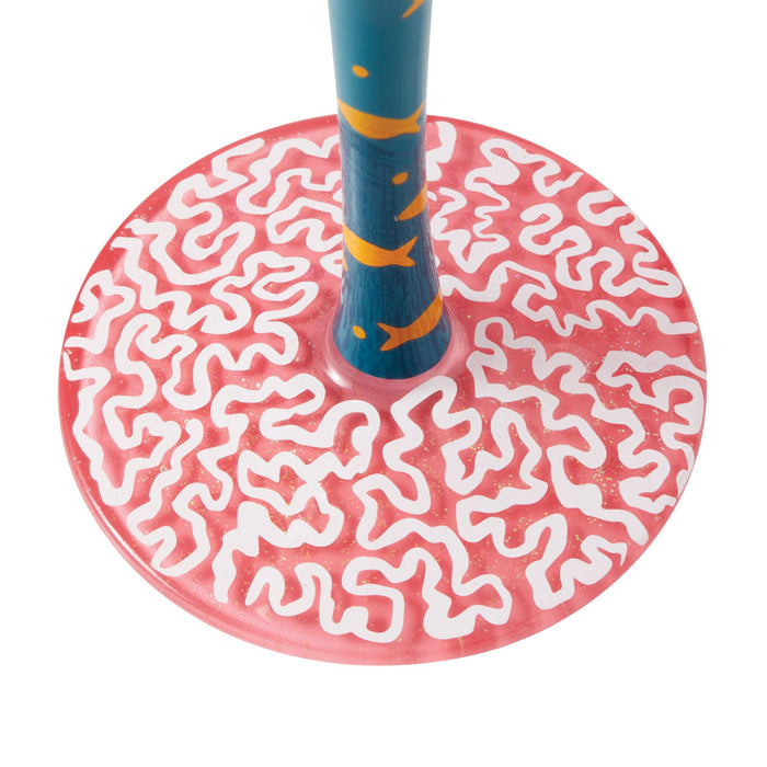 Tropcial Getaway Wine Glass