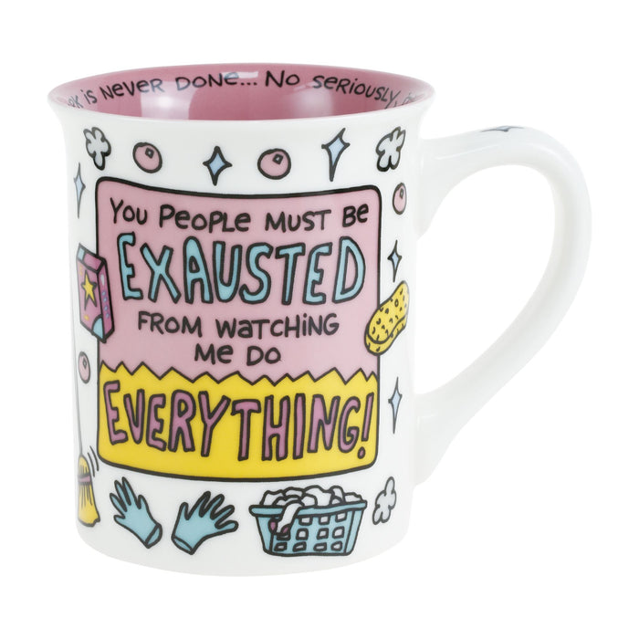 Exhausted Mom Mug