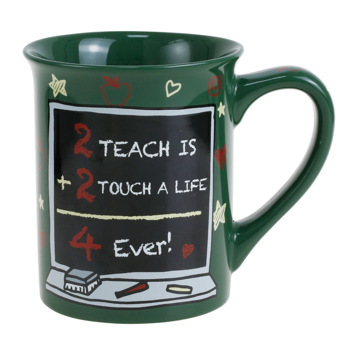 2 Teach 4 Ever Teacher Mug