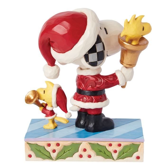 Snoopy and Woodstock Santas