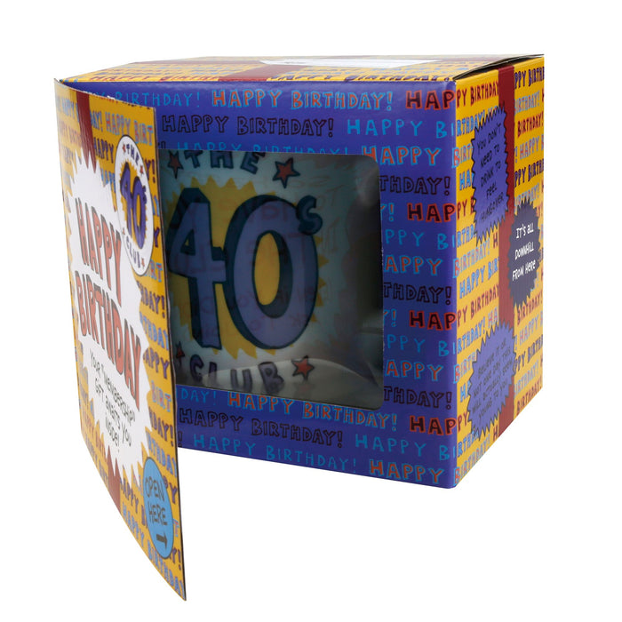 40th Birthday Club Mug Gift