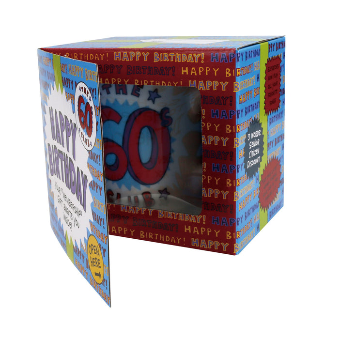 60th Birthday Club Mug Gift