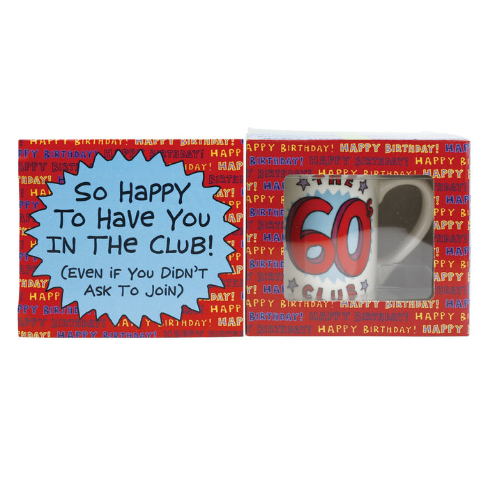 60th Birthday Club Mug Gift