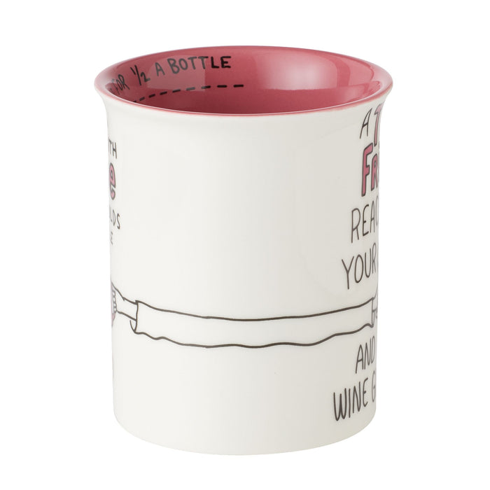 True Friend Wine  Mug