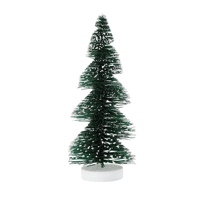 Snowy Spiral Pine Tree