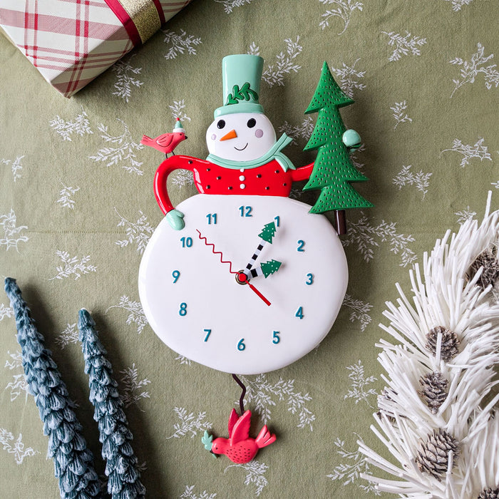 Snowy Joy Clock