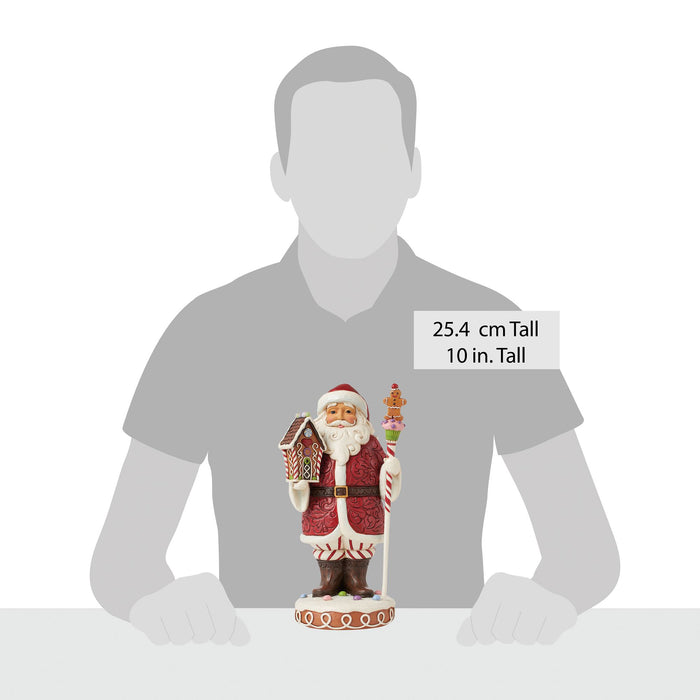 Gingerbread Santa Staff Fig
