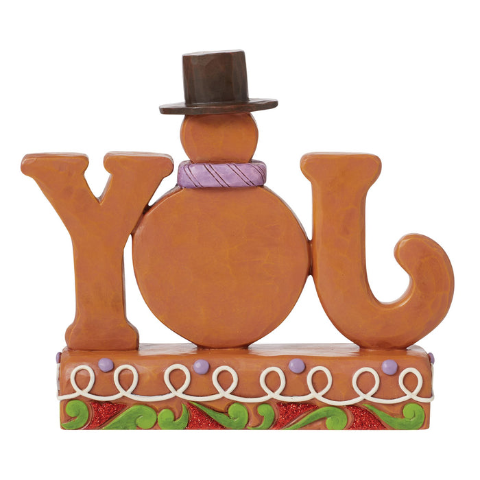 Gingerbread JOY Figurine
