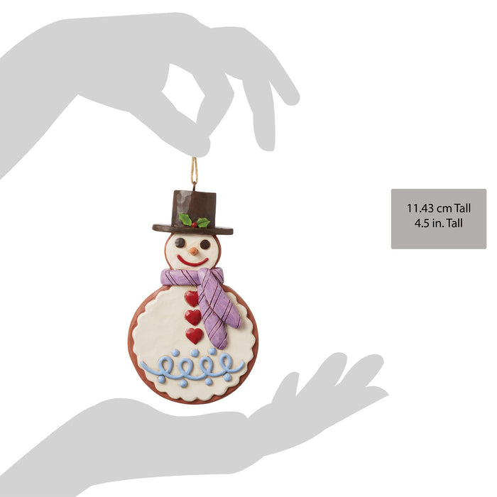 Gingerbread Snowman Ornament