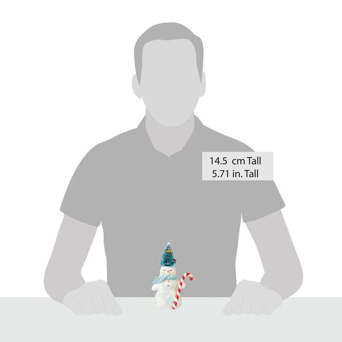 Pint Snowman Sisal Hat Fig