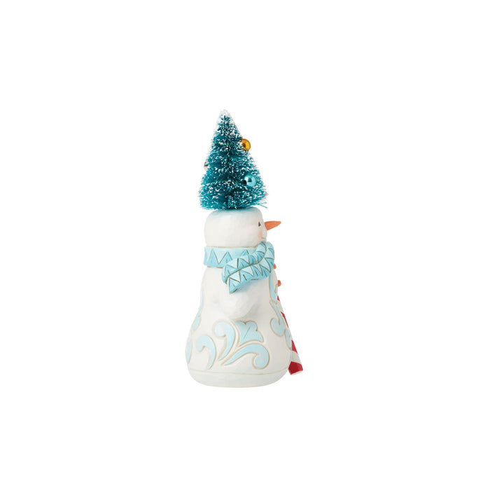 Pint Snowman Sisal Hat Fig