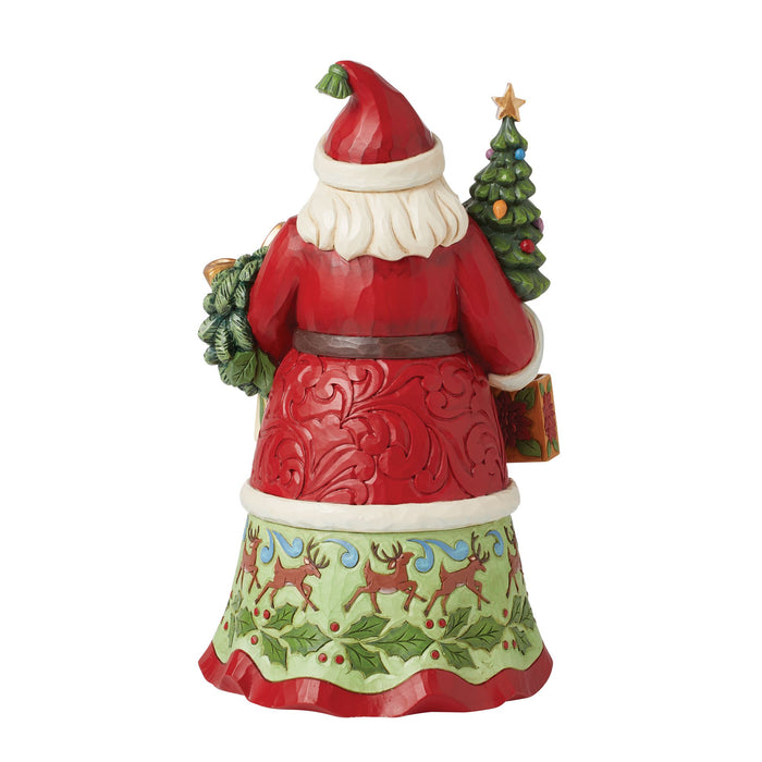 Santa with Gifts Bags Figurine