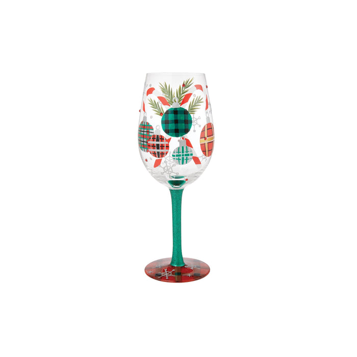 A Plaid Kind of Christmas Wine