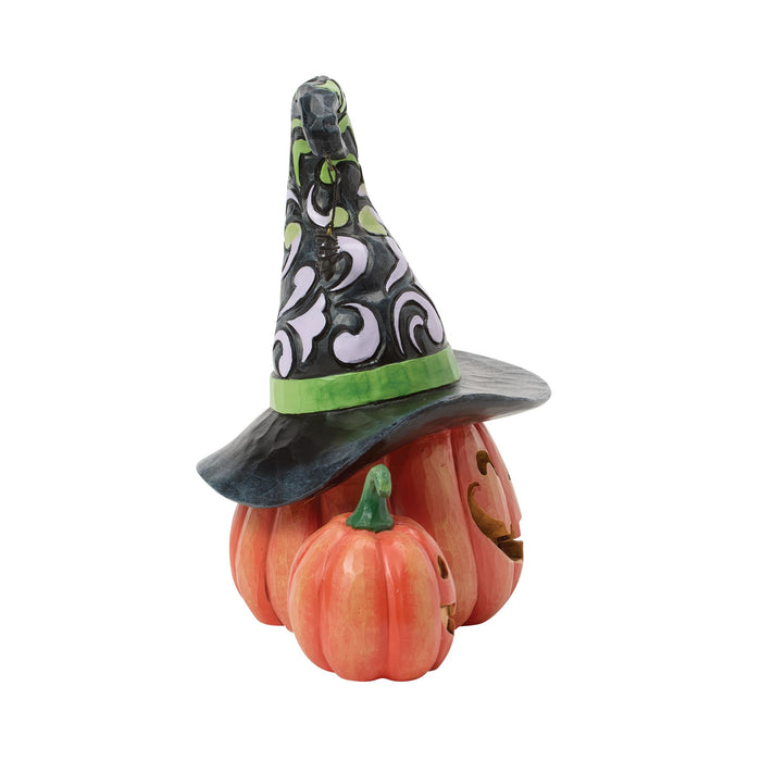 Three Jack-O-Lanterns LED Fig