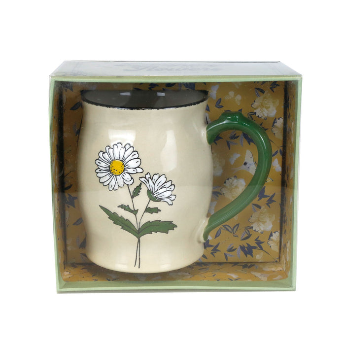 Daisy Handpainted Mug