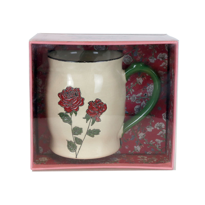 Rose Handpainted Mug