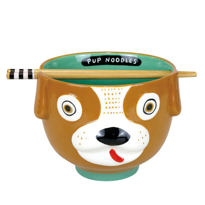 Pup Doodles Bowl Chopsticks