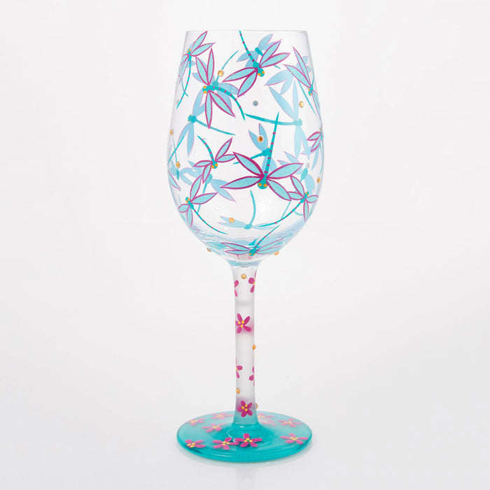 Dance of the Dragonflies Glass