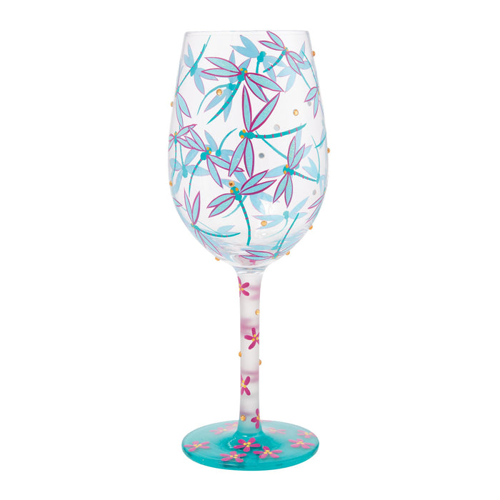 Dance of the Dragonflies Glass