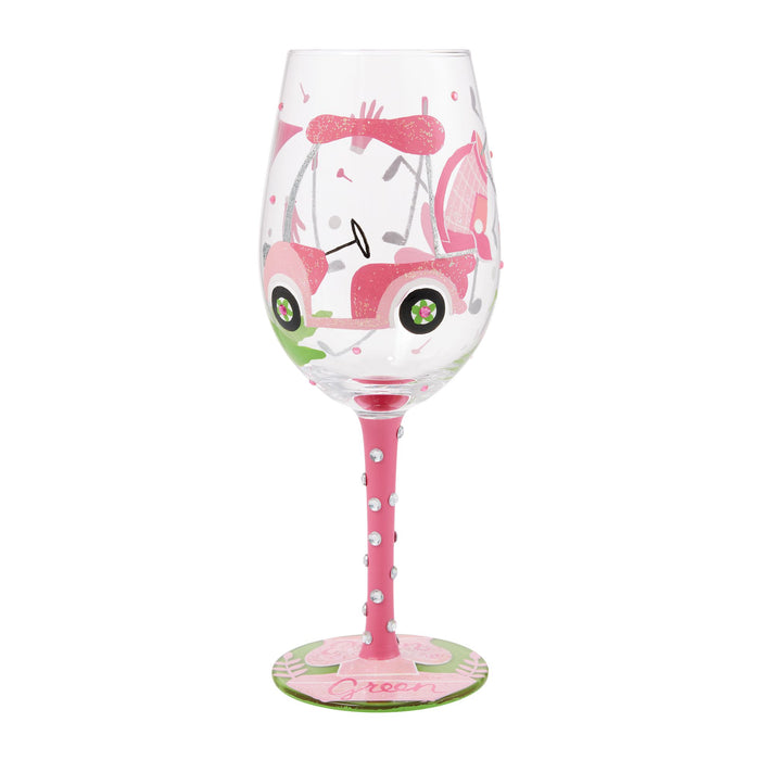 Queen of the Green Wine Glass