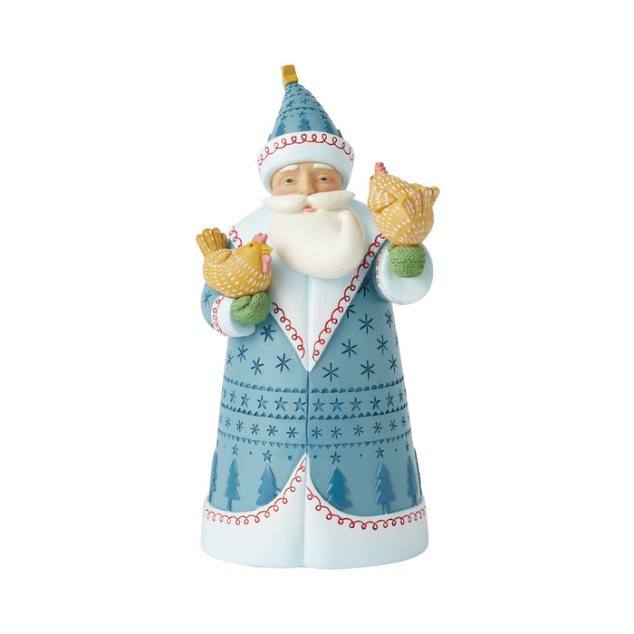 Chickens love Santa too Fig