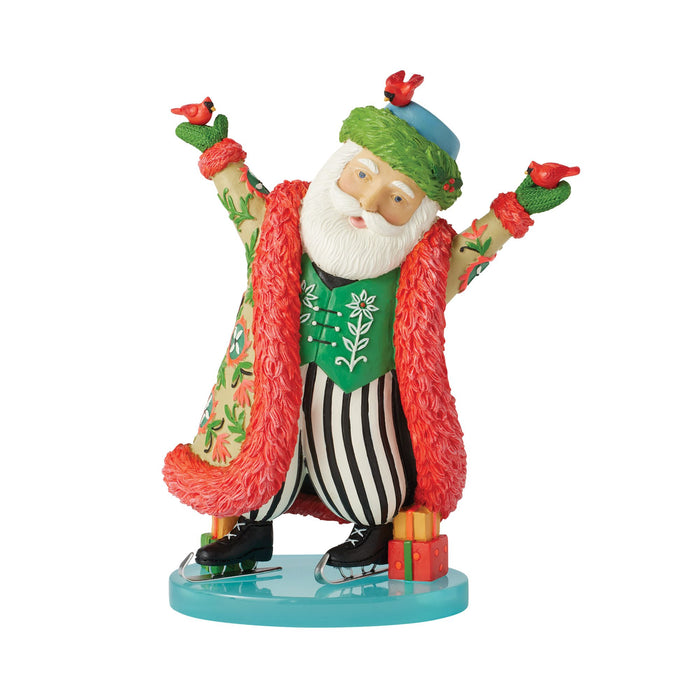 Ice Skating Santa Fig