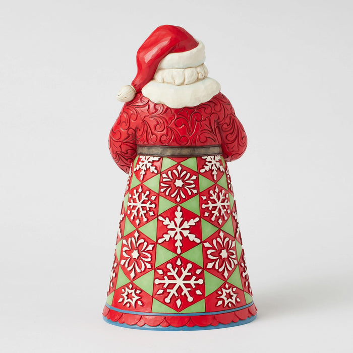 Santa Holding Mini Globe Fig