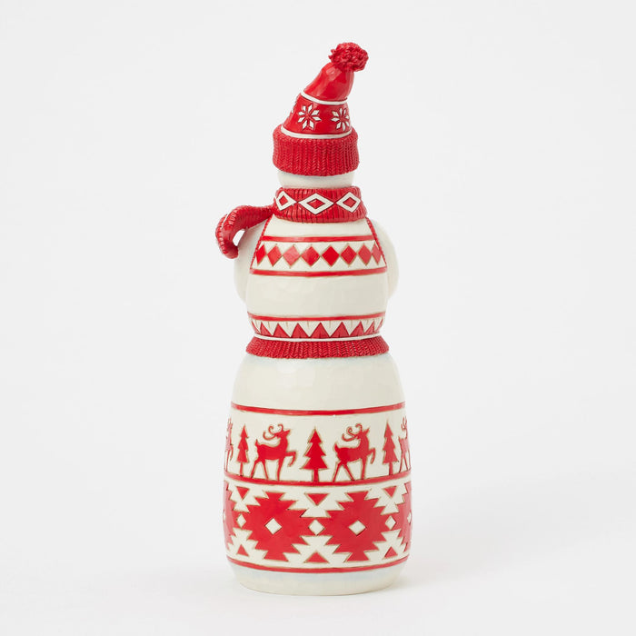 Nordic Noel Snowman with Cardi