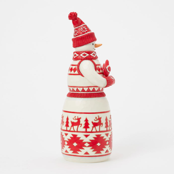 Nordic Noel Snowman with Cardi
