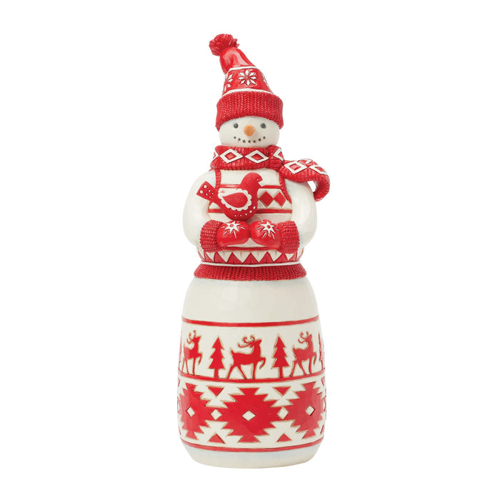 Nordic Noel Snowman with Cardi