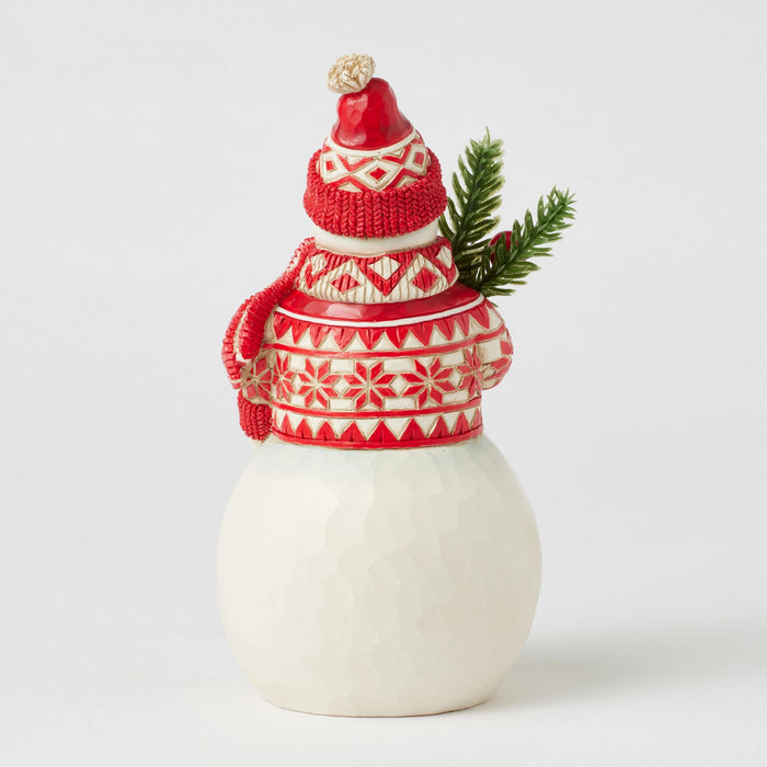 Nordic Noel Snowman Evergreen