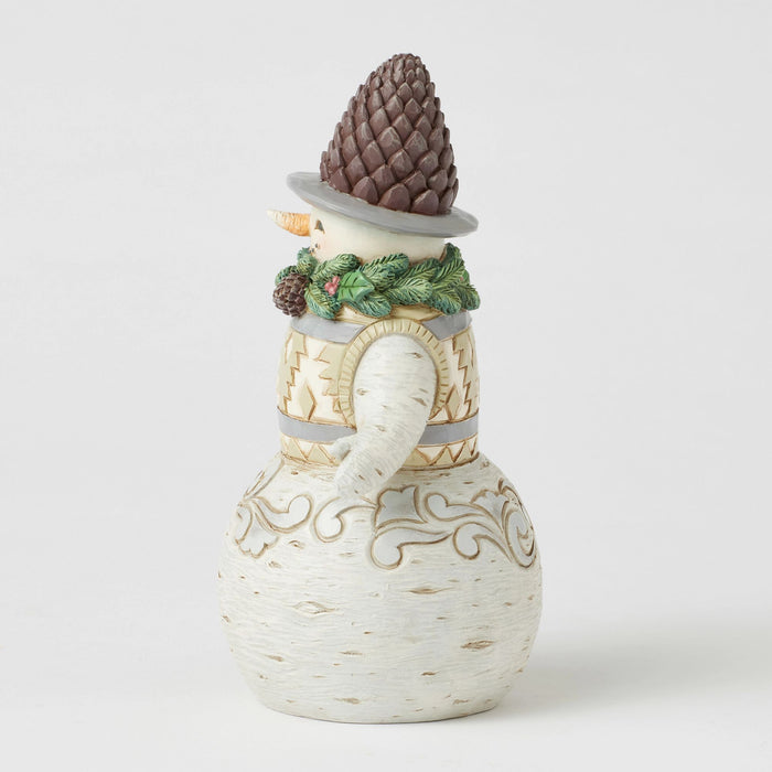 Wdlnd Snowman Pinecone Hat Fig