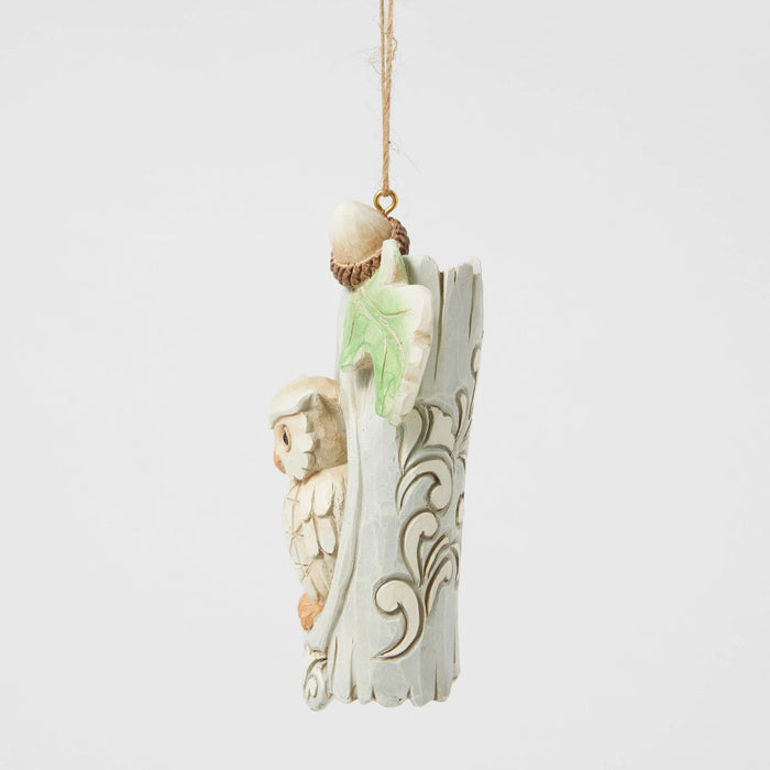 Wdlnd Owl in Tree Ornament