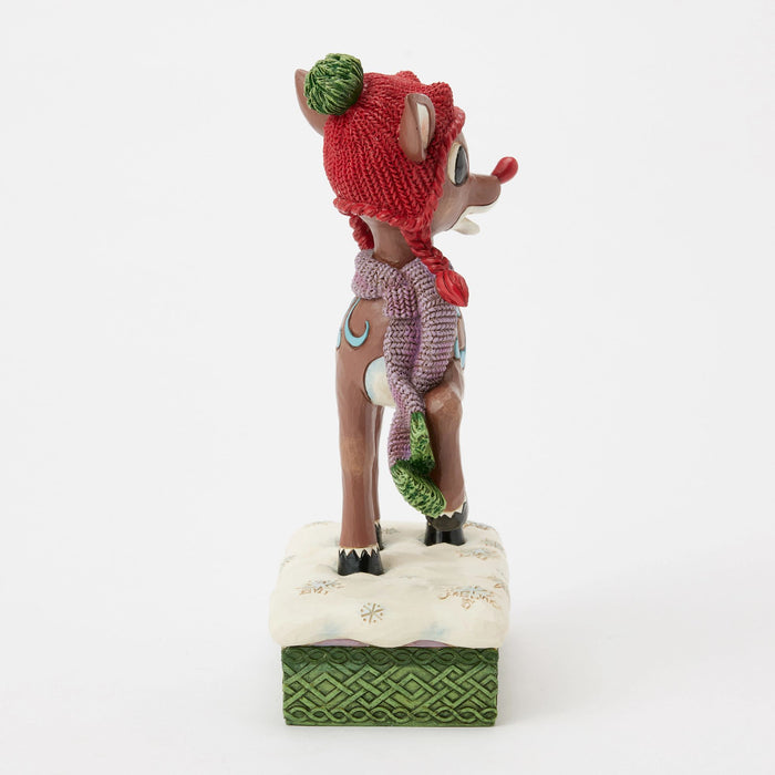 Rudolph with Knit Hat