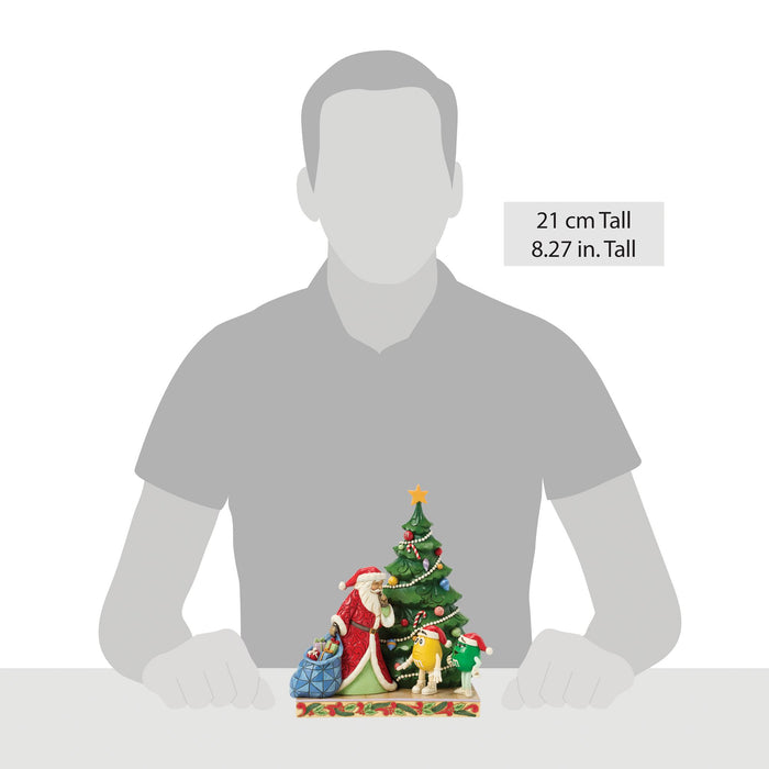 Santa with M&M'S Characters