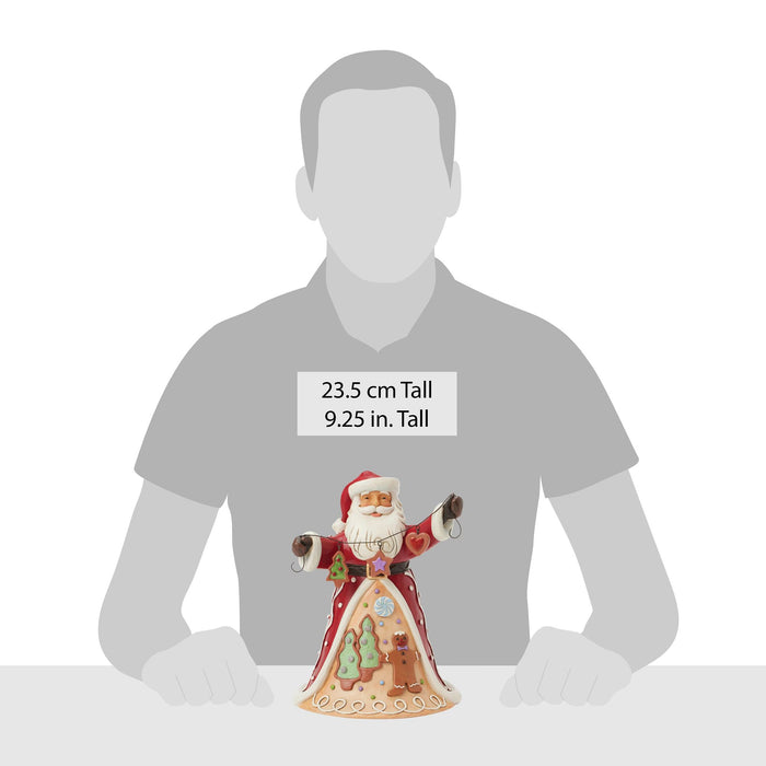 Gingerbread Santa Garland Fig