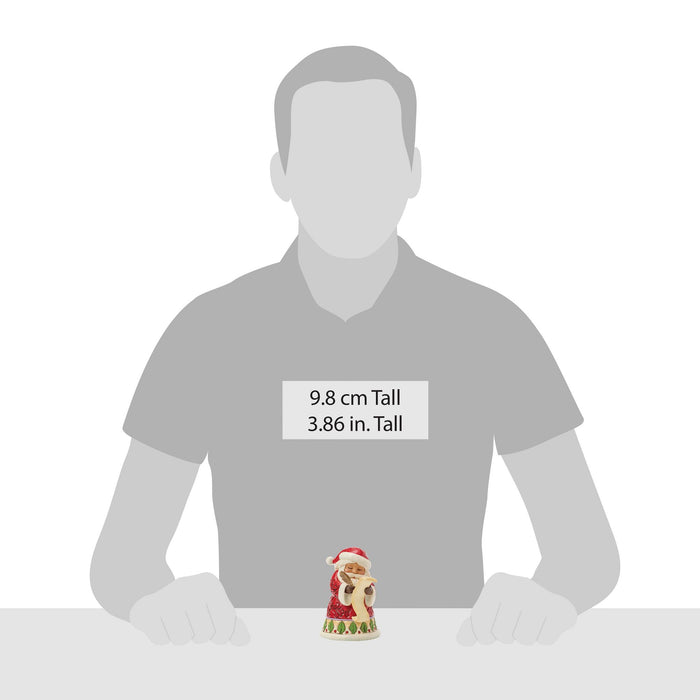 Santa With List Mini Fig
