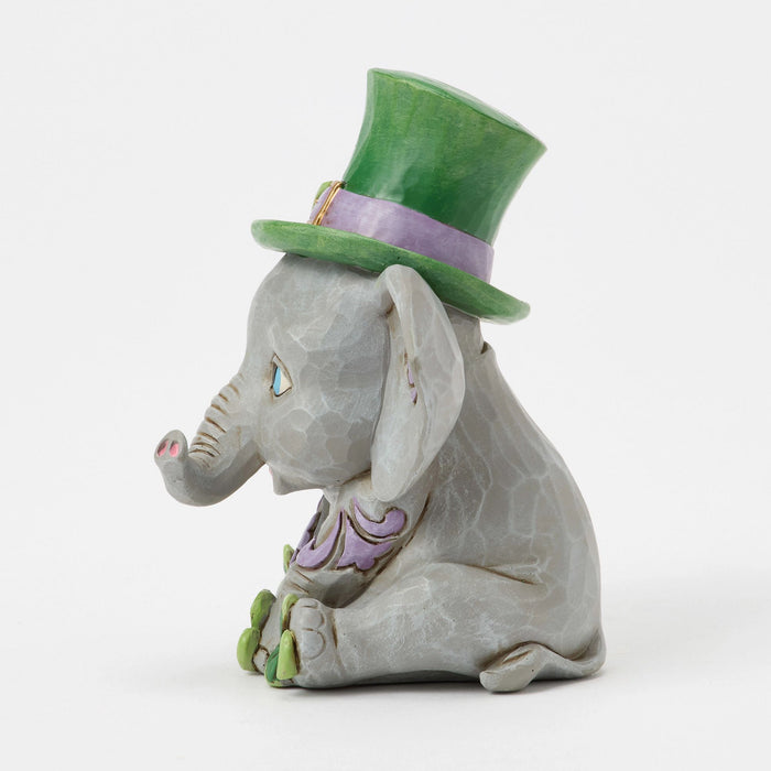 Elephant with Clover Figurine