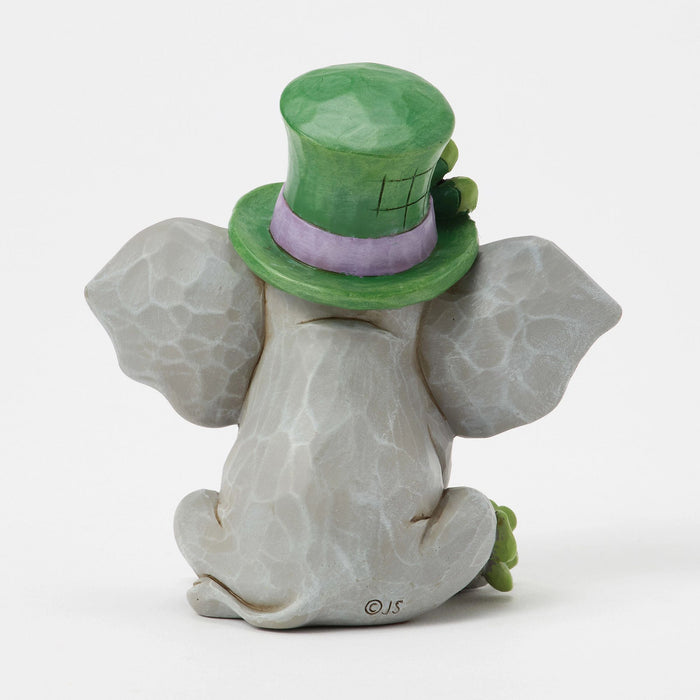 Elephant with Clover Figurine