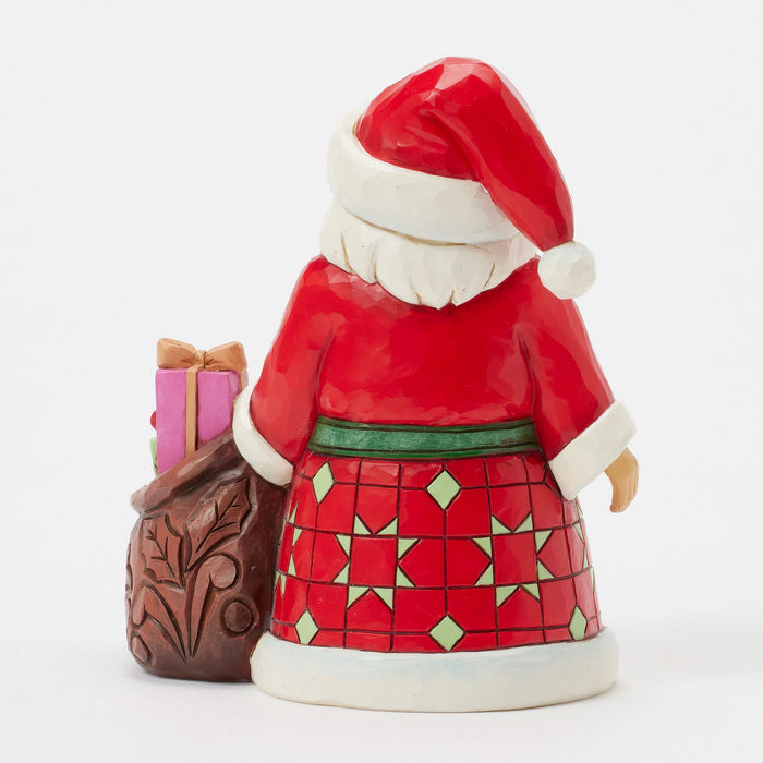 Santa with Toy Bag Pint Fig