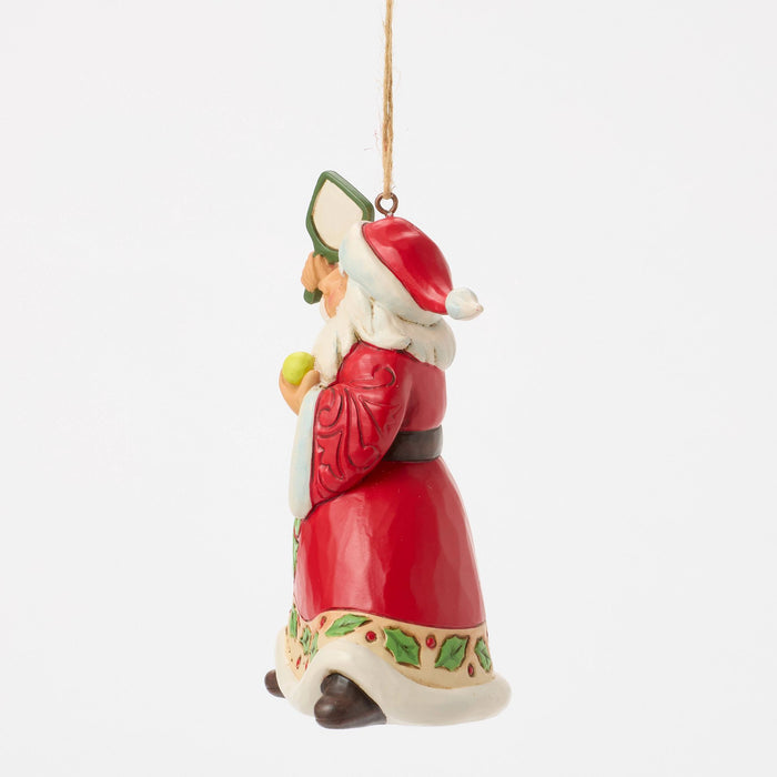 Pickleball Santa Ornament
